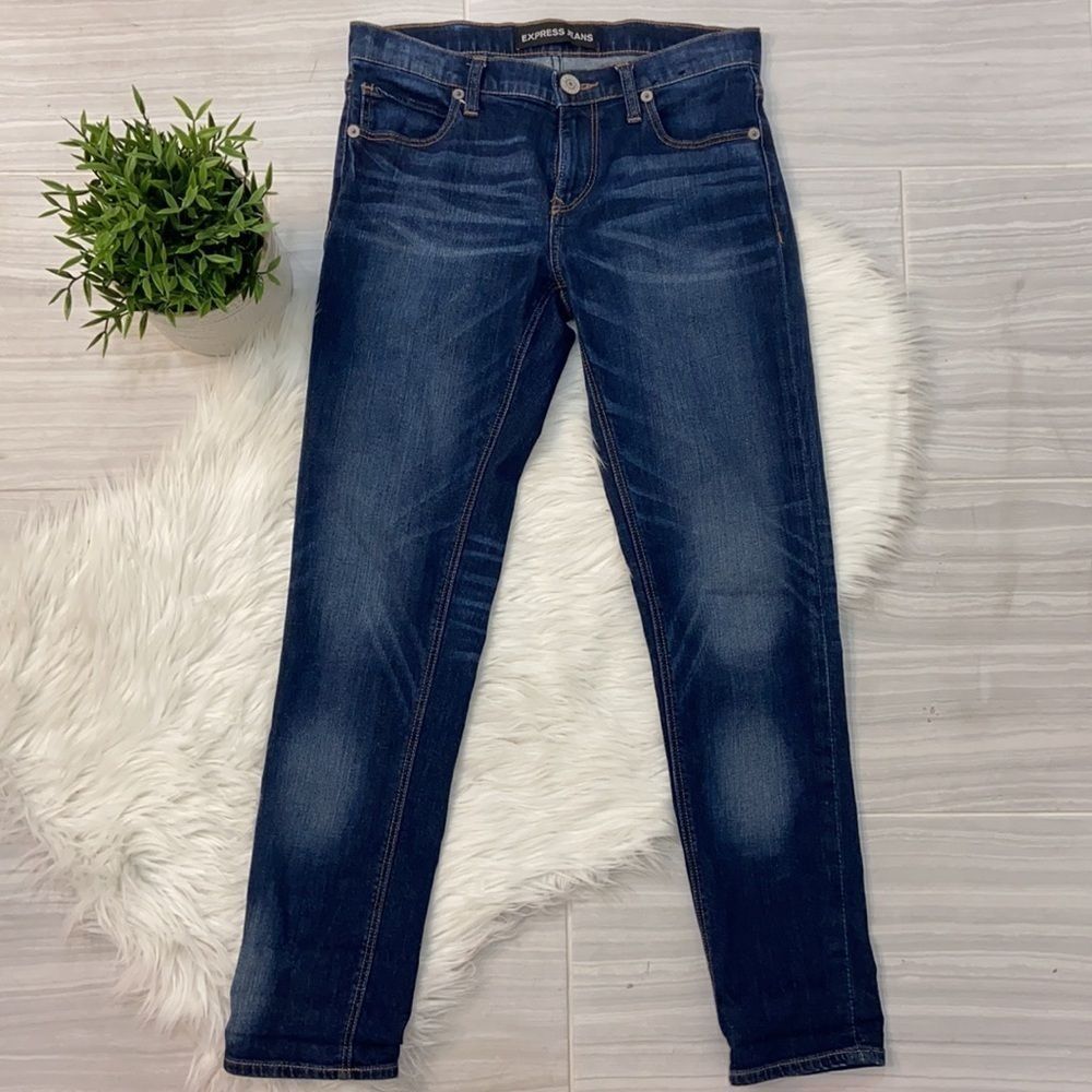 Express Girlfriend Jeans sz. 2 - Picture 5 of 8